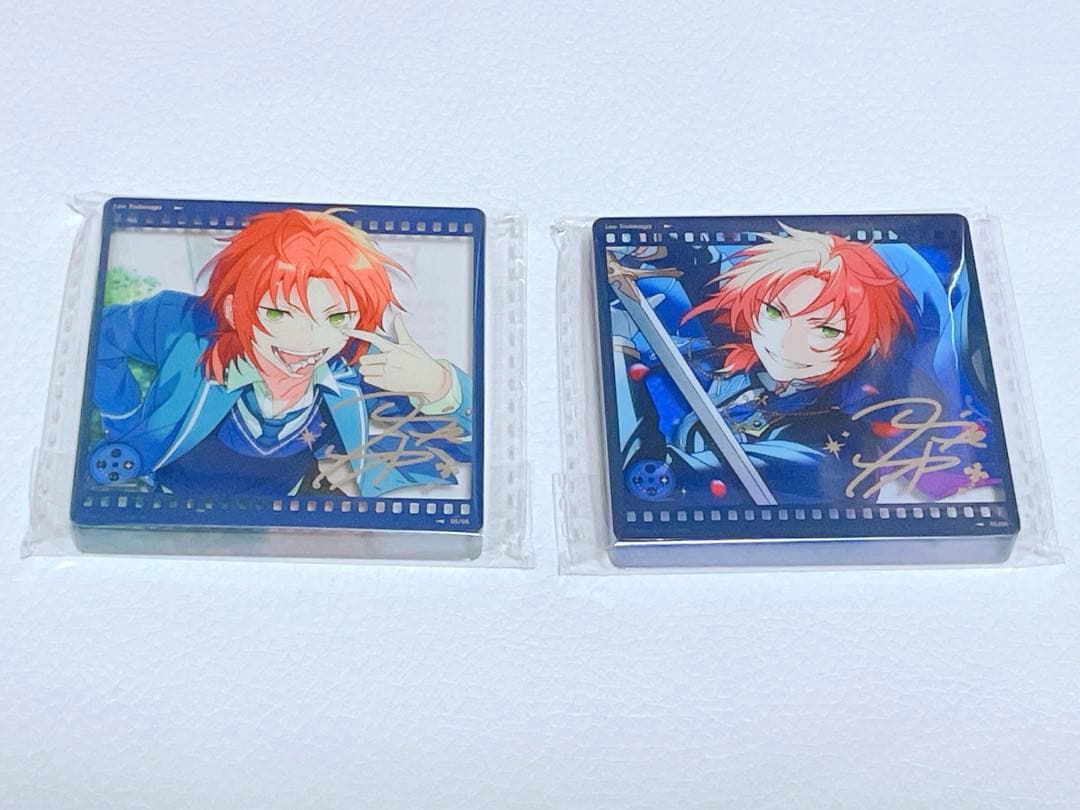 あんさんぶるスターズ‼︎ 盛放缶バッジ 追憶 アクリルブロック 月永レオ