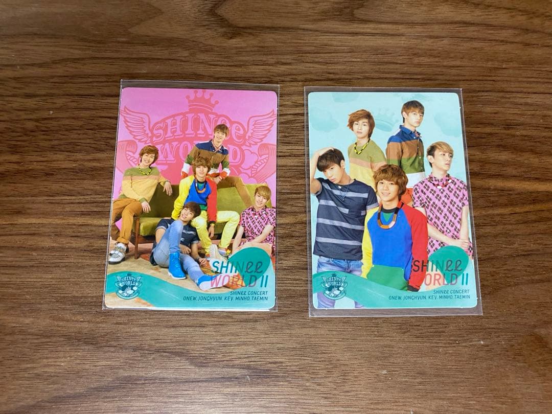 SHINee WORLD Ⅱ  テミン　生写真　トレカ　スローガン　エコバッグ