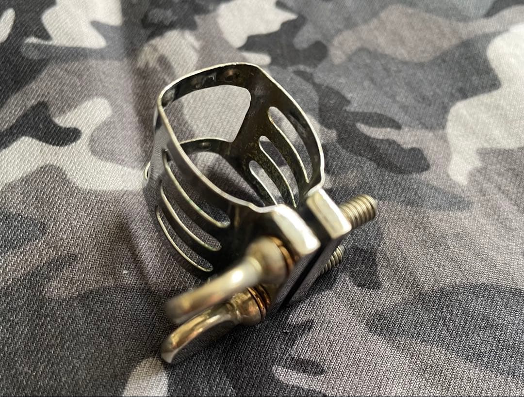 Beechlerべライトメタル（アルト）マウスピース7、リガチャー、キャップ付