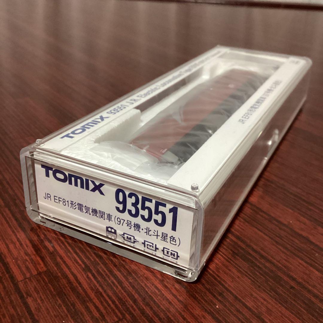新品未走行　TOMIX 93551 EF81 97号機 北斗星色 Nゲージ