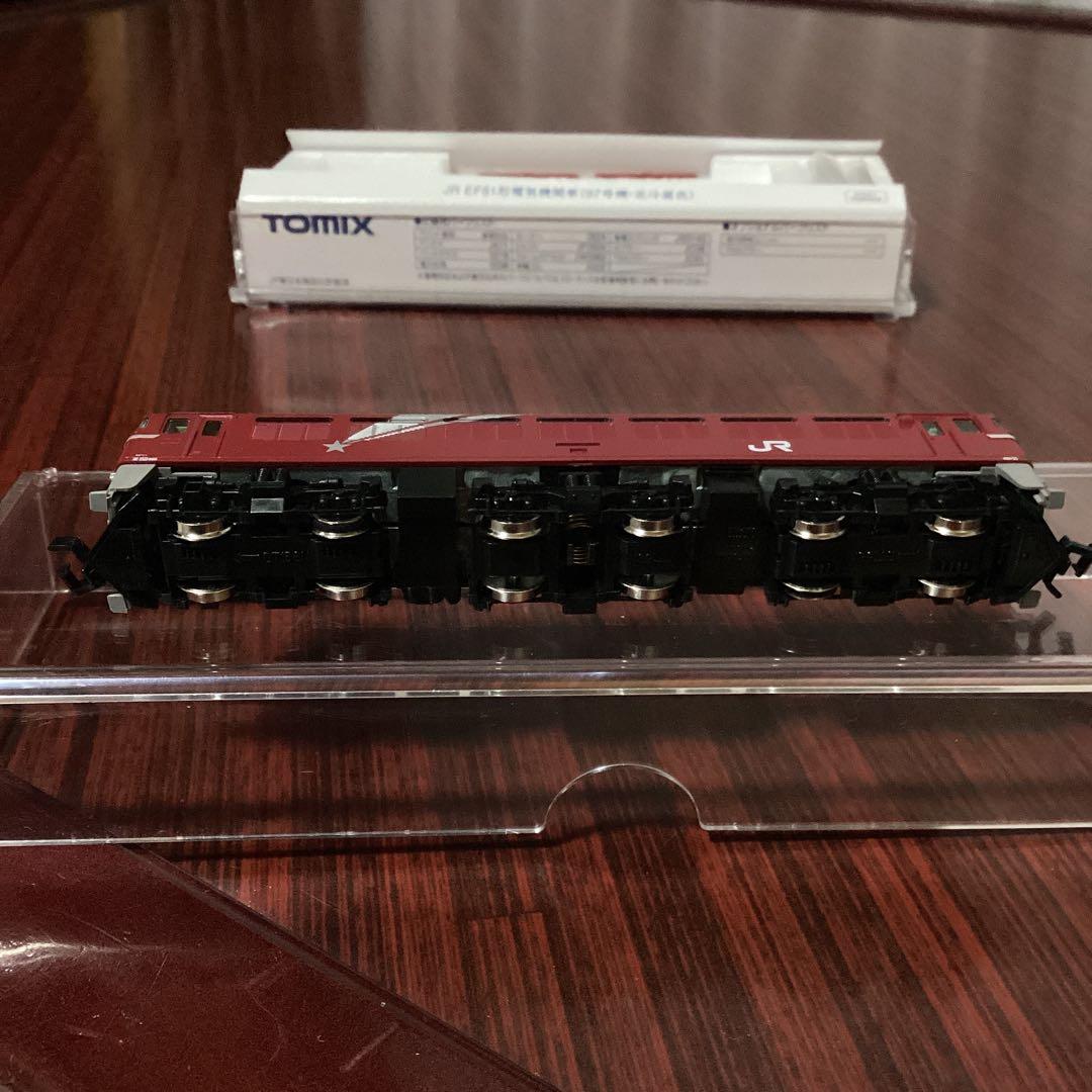 新品未走行　TOMIX 93551 EF81 97号機 北斗星色 Nゲージ