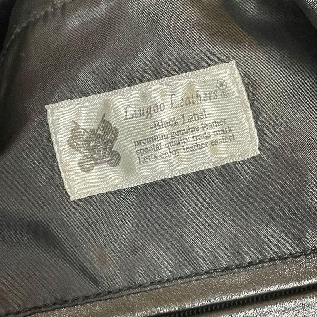 Liugoo Leathers シングラルライダースジャケット　本革　Mサイズ