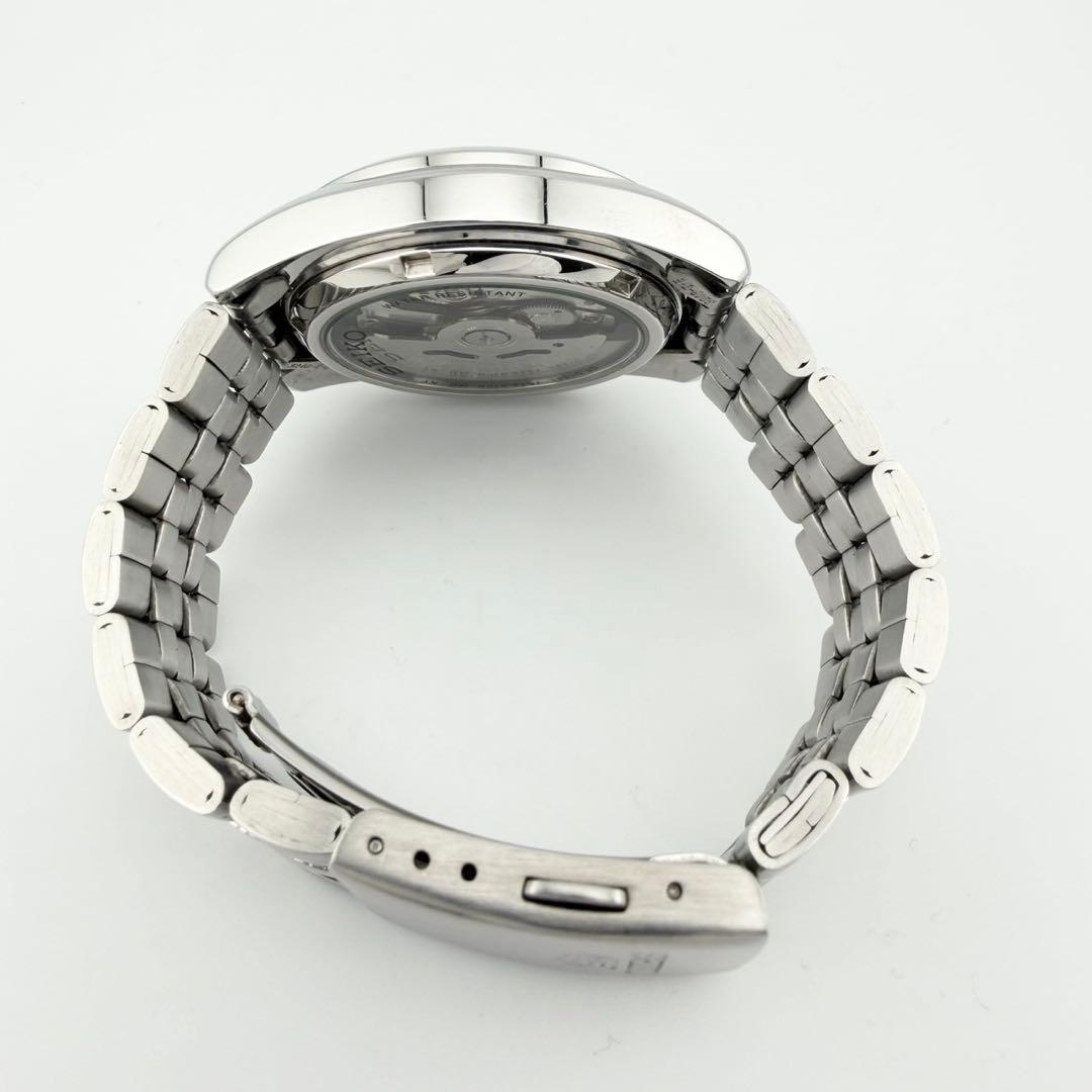 状態良好品 セイコー5 7S26-01V0 ブラック メンズ 自動巻き腕時計