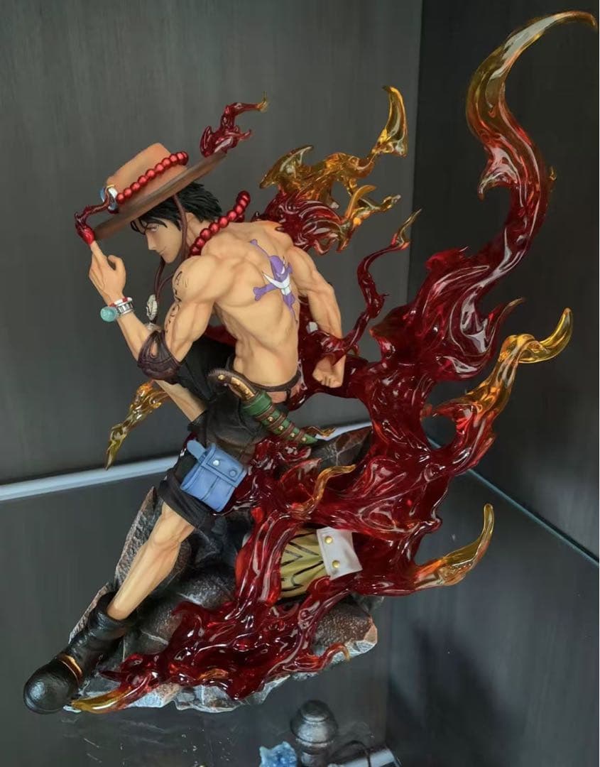 ワンピース 火拳のエース ガレージキット ガレキ スタチューX⑩