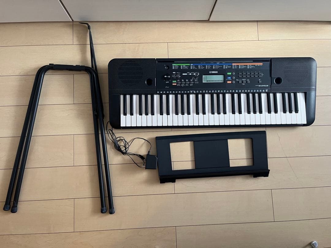 YAMAHA 電子ピアノ 電子キーボード PSR-E253 専用スタンド付き
