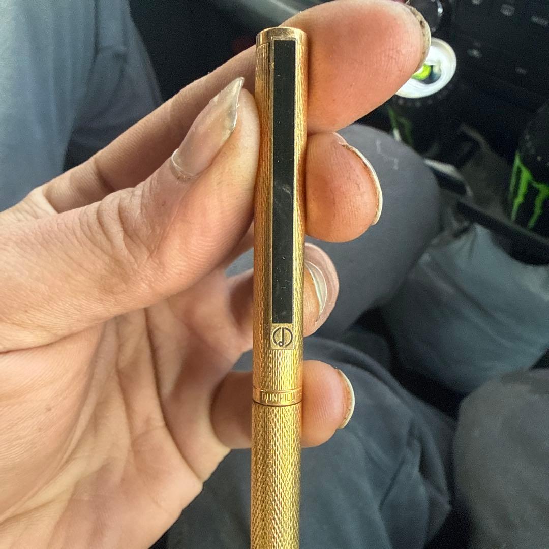 ゴールド ボールペン 本体 テクスチャー付き