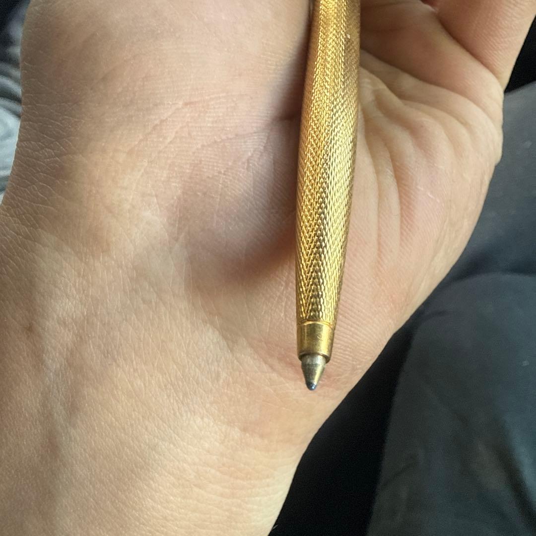 ゴールド ボールペン 本体 テクスチャー付き