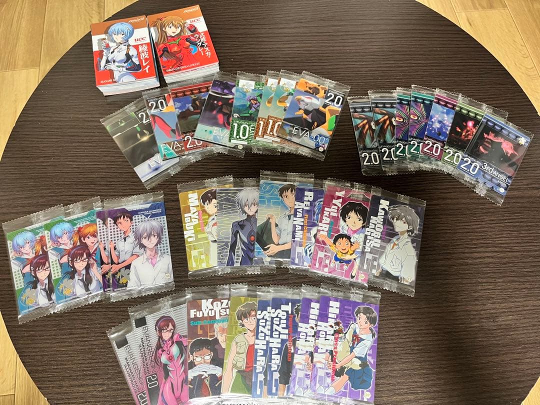 【最安値】新世紀エヴァンゲリオン ウエハース カード180枚以上