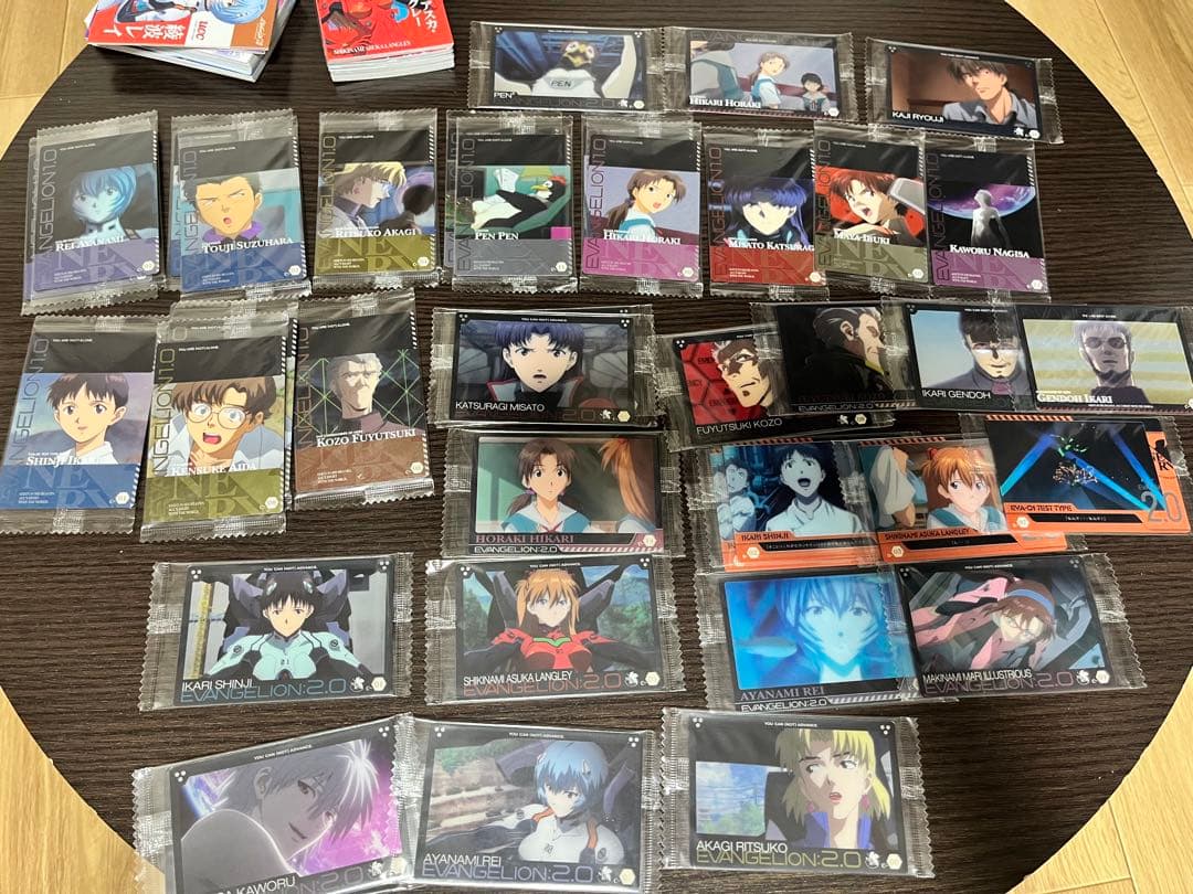 【最安値】新世紀エヴァンゲリオン ウエハース カード180枚以上