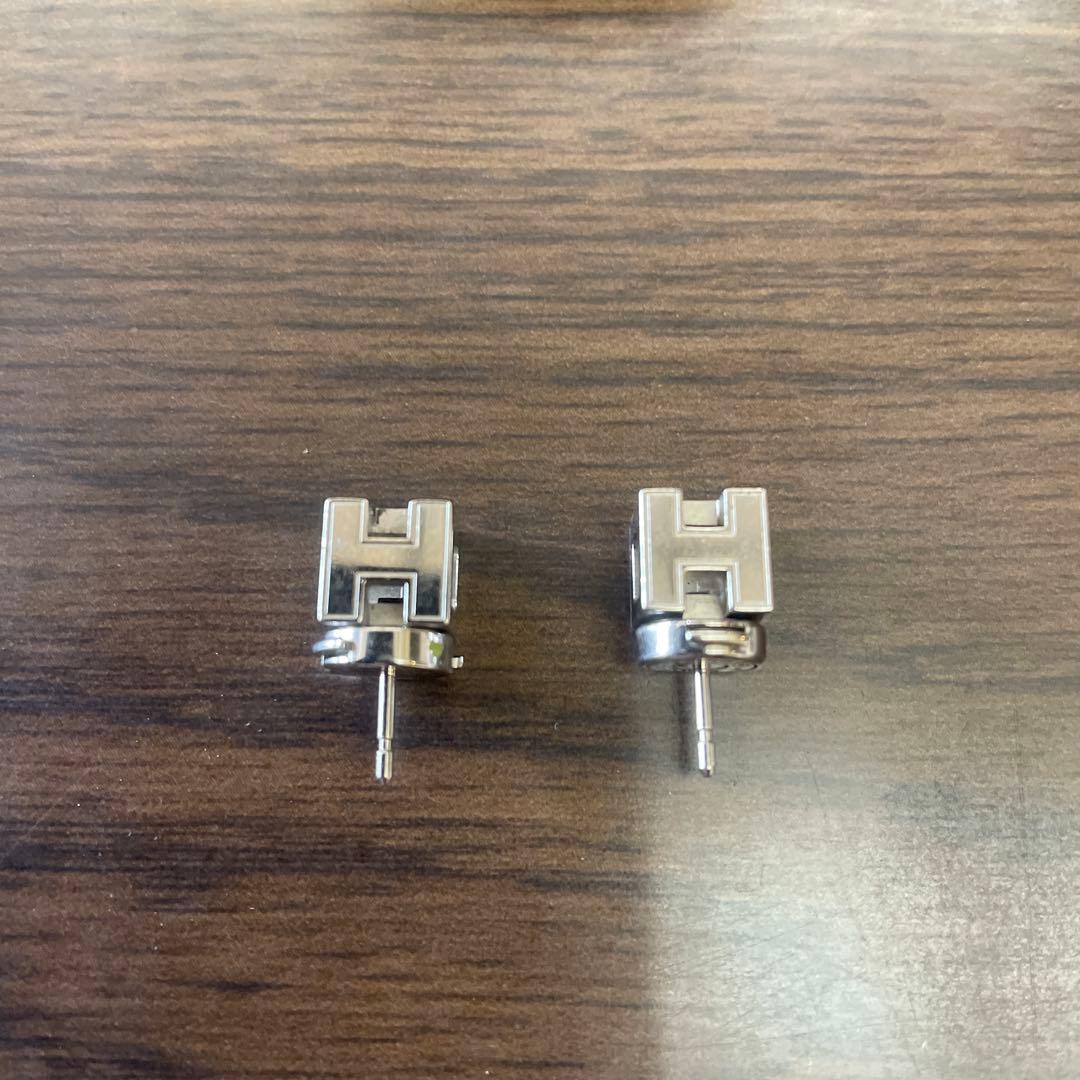 エルメス　H型ピアス