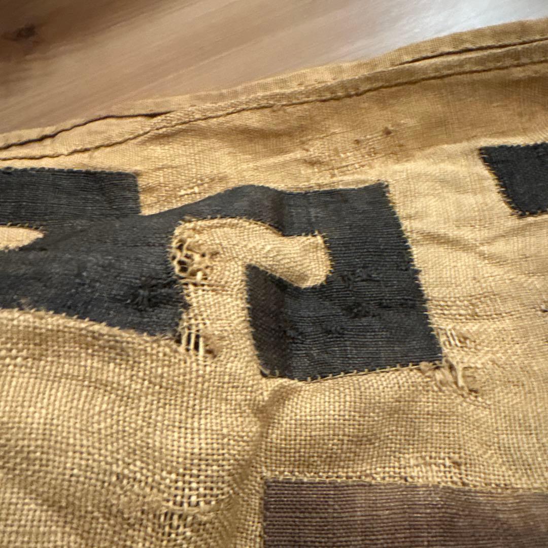 アフリカ幾何学模様のパッチワーク布