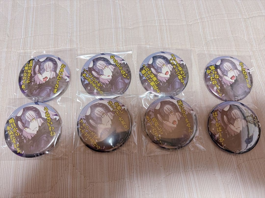 C90 ジャンヌオルタ 百面相 缶バッジ シークレット込み 全8種 FGO