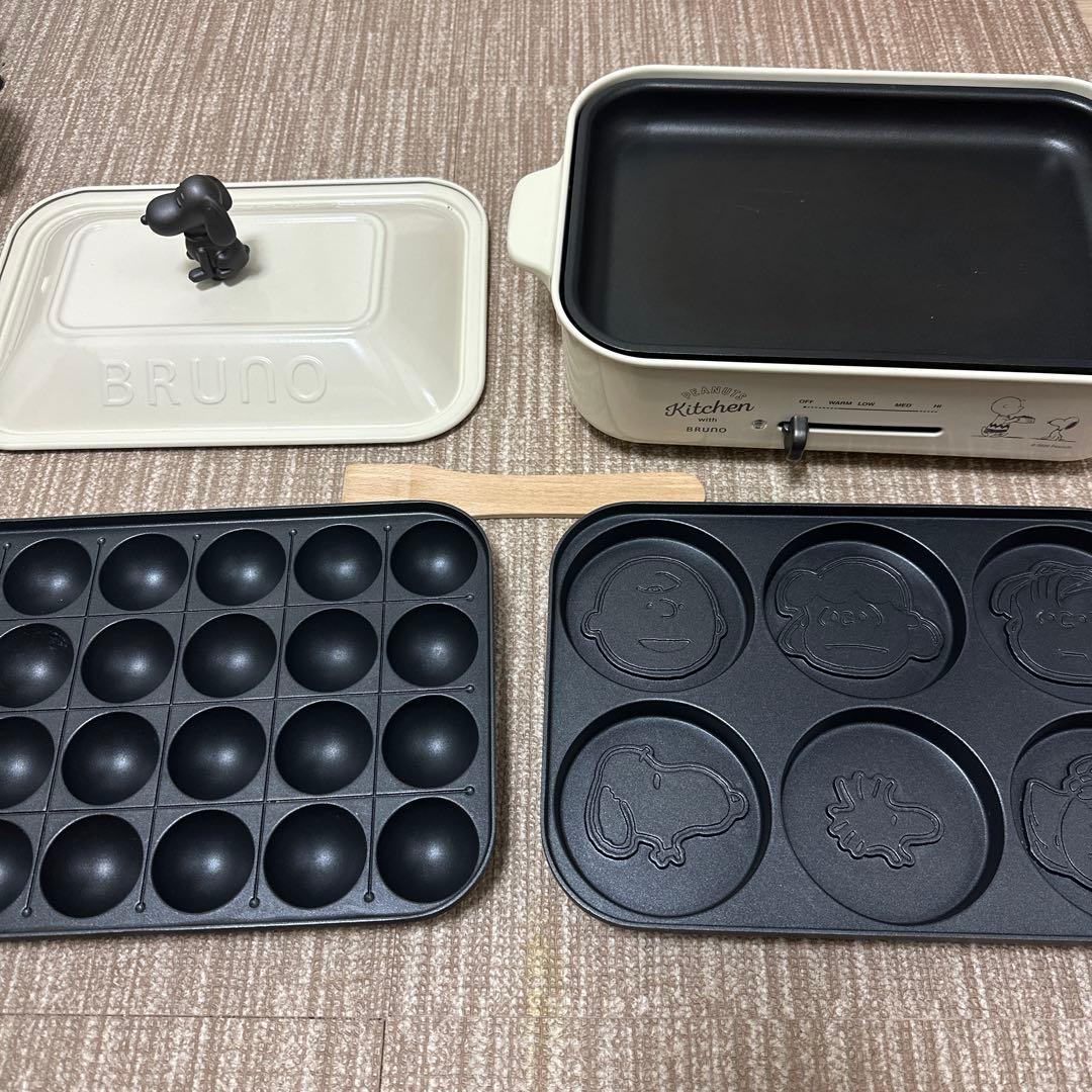 BRUNO ホットプレート たこ焼き　スヌーピー