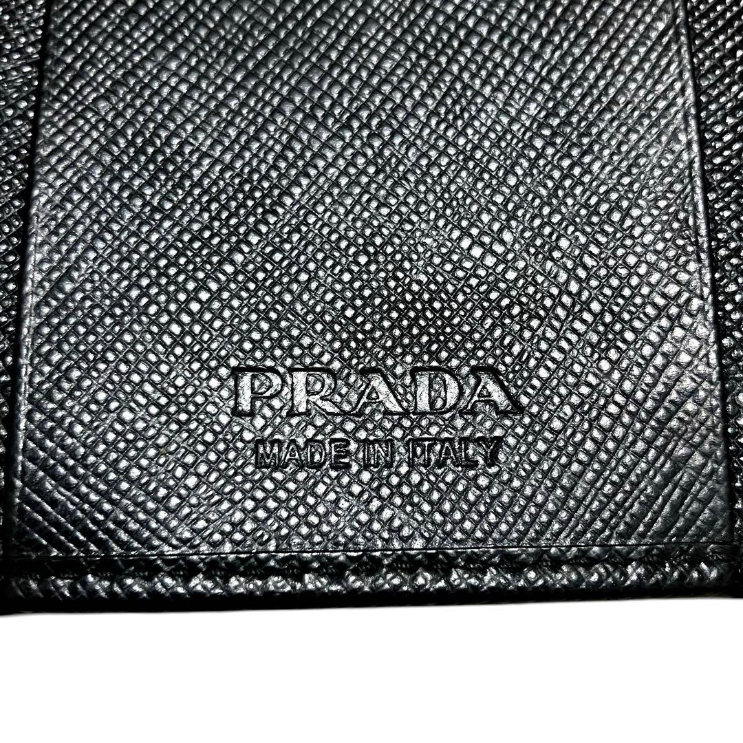 syunki 様PRADA プラダ サフィアーノレザー 6連キーケース ブラック