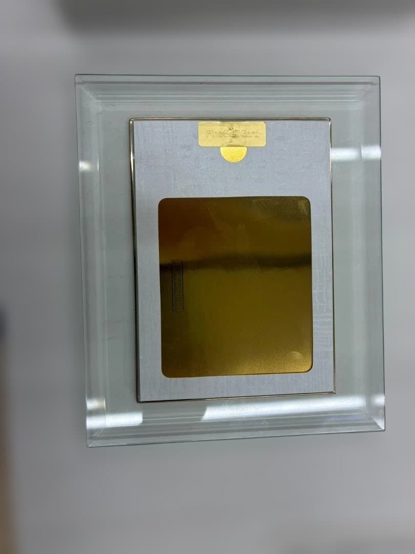 ❥道3921　TOKYO2020 P&G 純金カード 3g 額装品