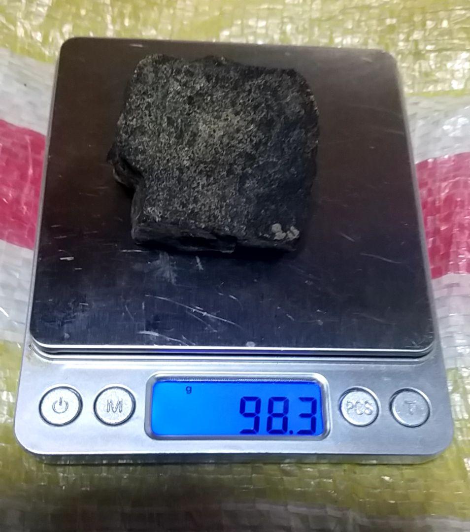 骨董品　鉱物　天然石　花岡鉱山産 黒鉱鉱石