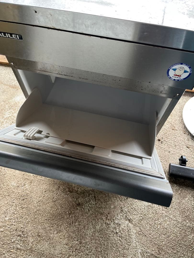 【引き取り限定】GALILEI 製氷機 ステンレス