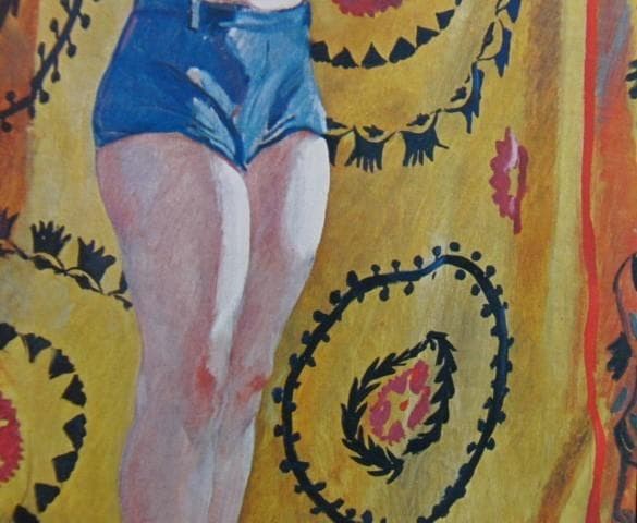 デイネカ、「朝」、希少な額装用画集より、新品高級額装付