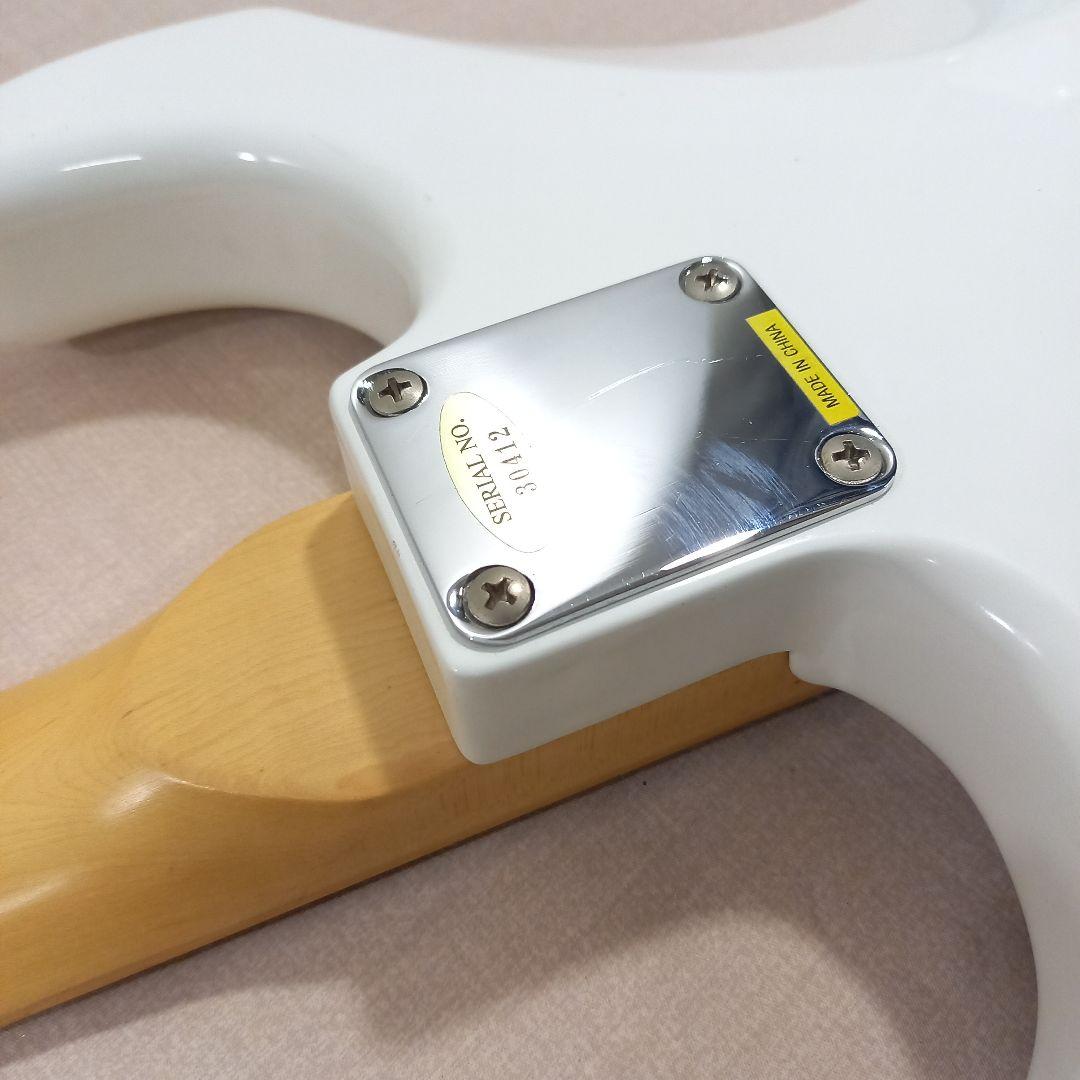 セット1Solfege ストラトキャスター ホワイト 白 メイプル指板