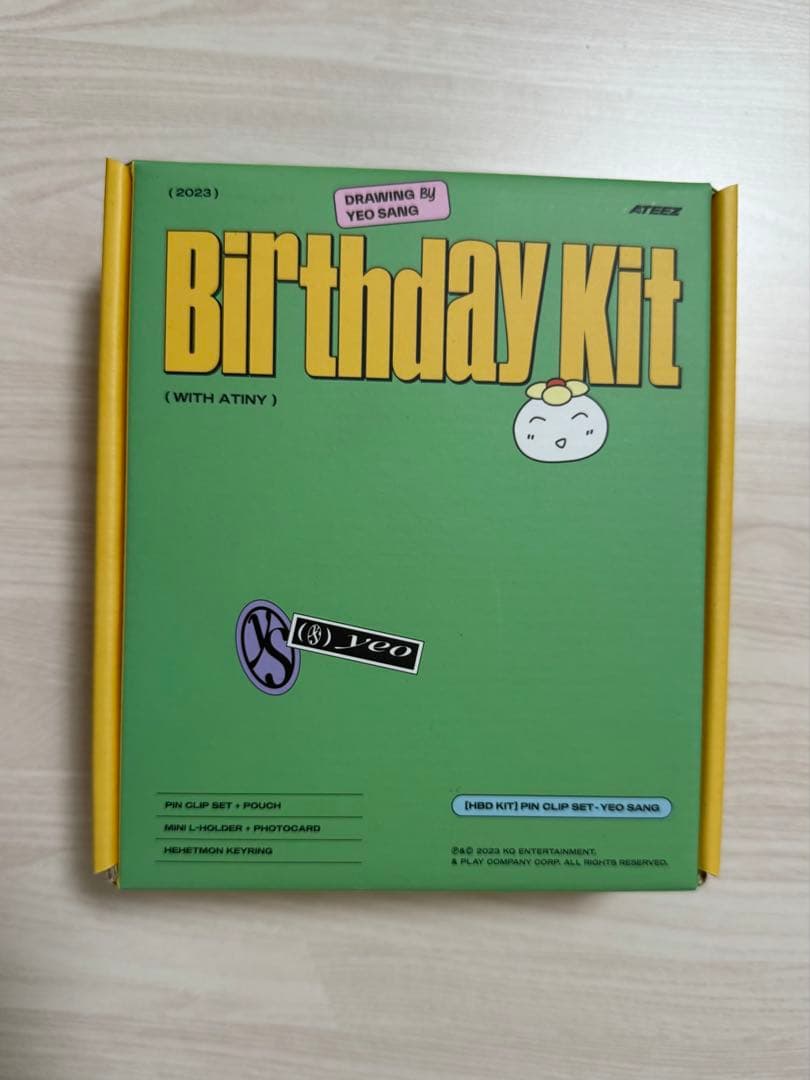 ATEEZ ヨサン センイルMD 2023 ヘヘッモン トレカ