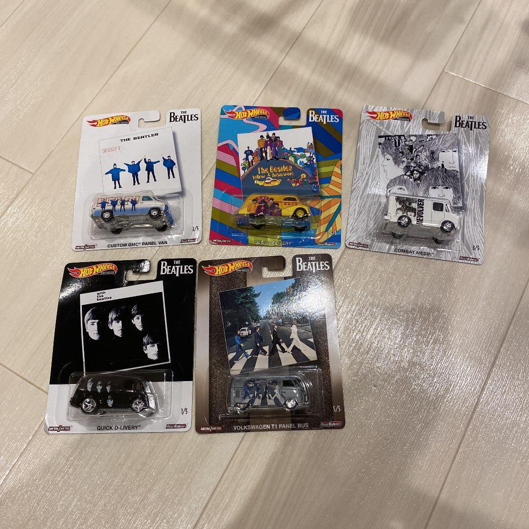 マテル社製ホットウィール　ビートルズセット