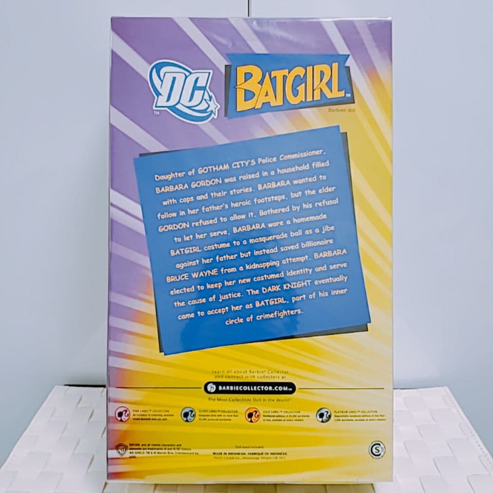 【レア品・未開封 】Barbie バービー 人形 BATGIRL DC