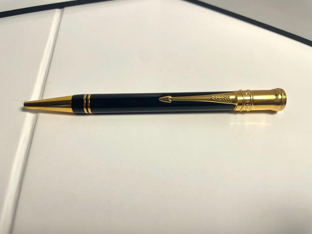 Parker ボールペン　デュオフォールド　ブラック GT