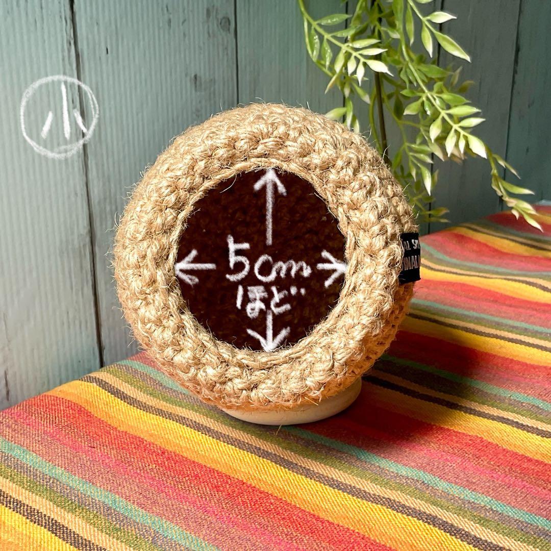 バードトイ　麻紐で編んだつぼ巣　楕円型