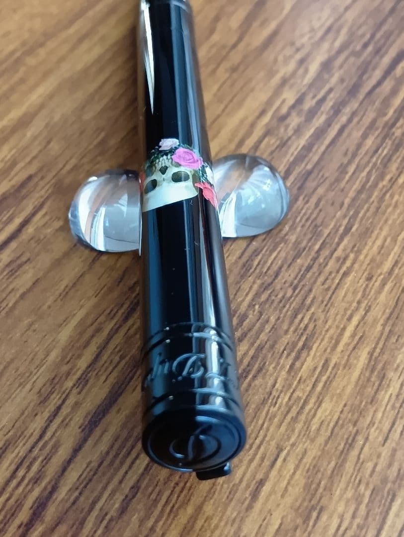 S.T Dupont ボールペン D-イニシャル メメントモリ