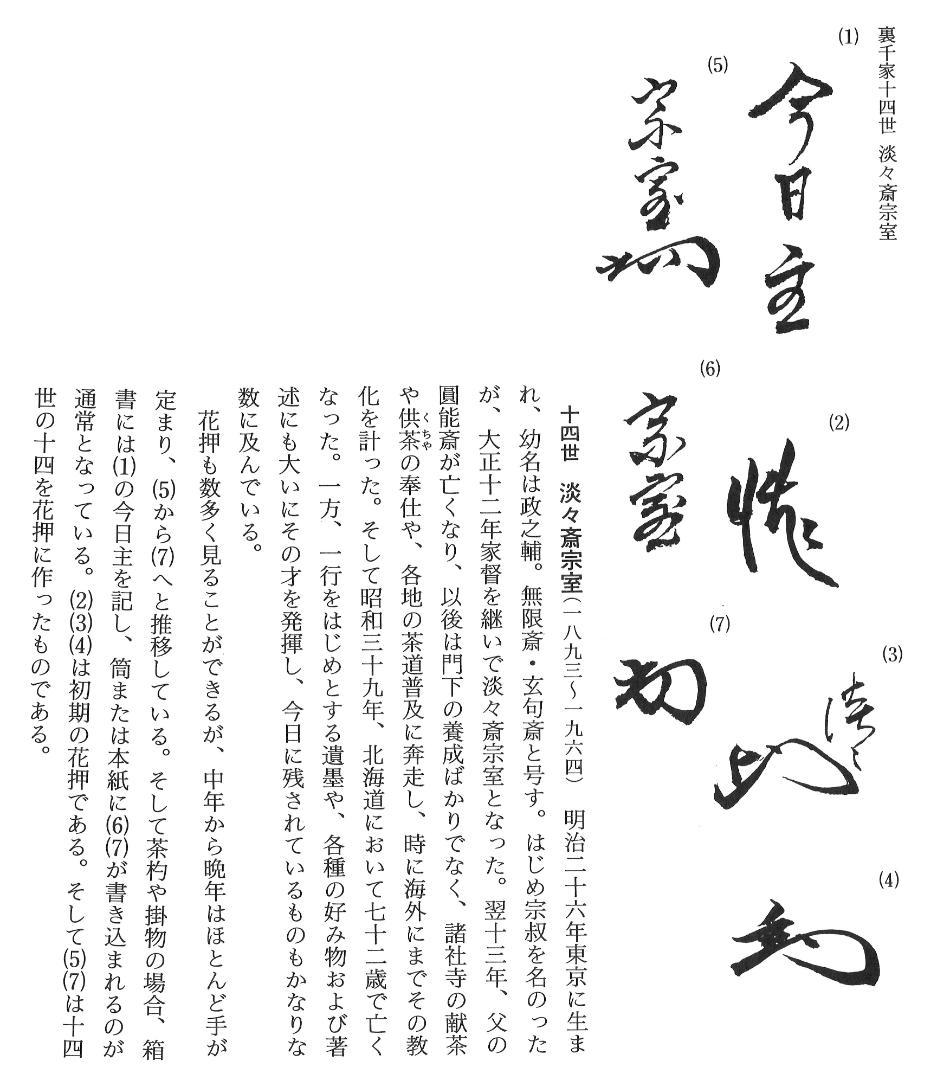 裏千家14世淡々斎宗室御書付『膳所焼丸壷茶入』陽炎園岩崎健三造（共箱）