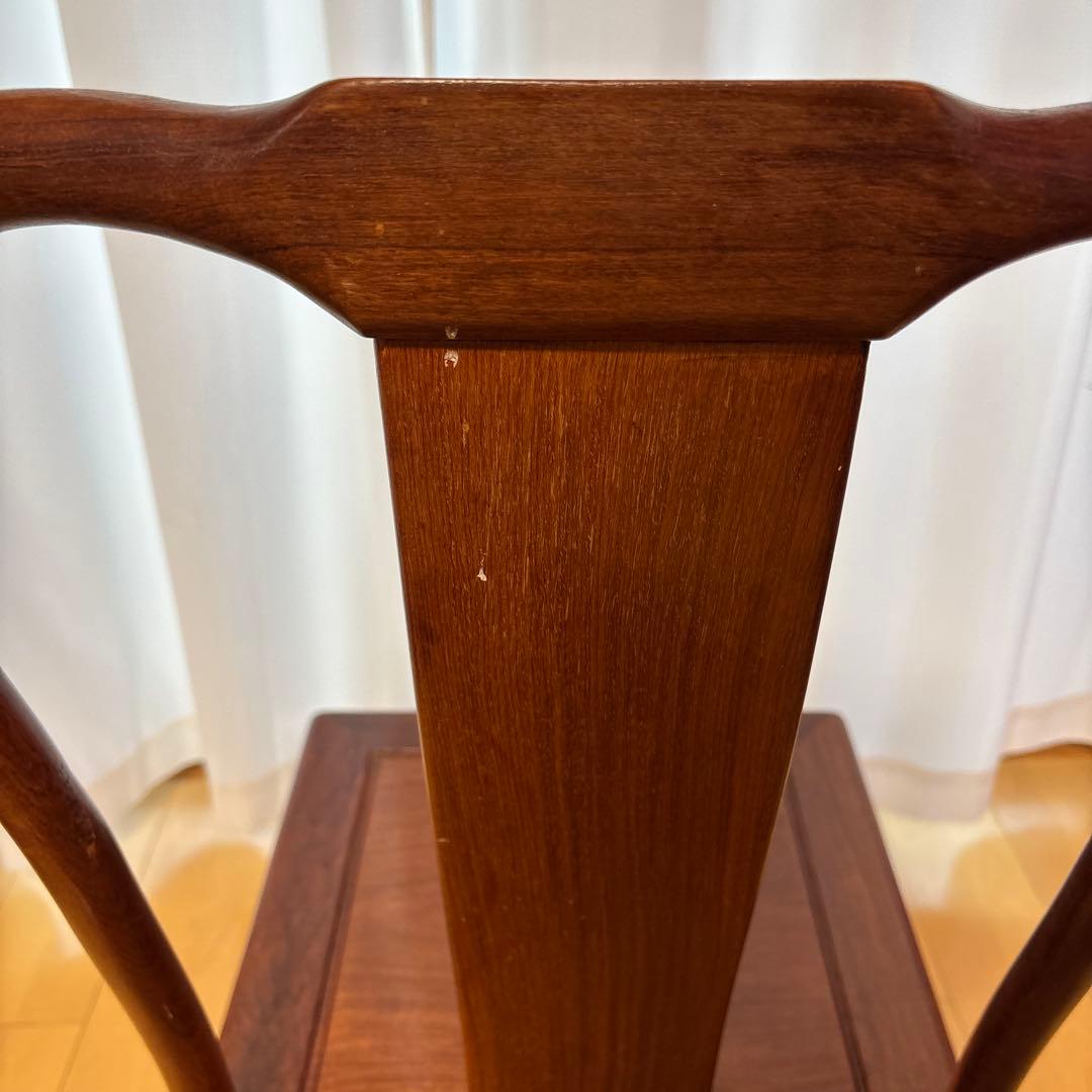 唐木家具　花梨　クラシックスタイル 木製椅子 ダークブラウン①