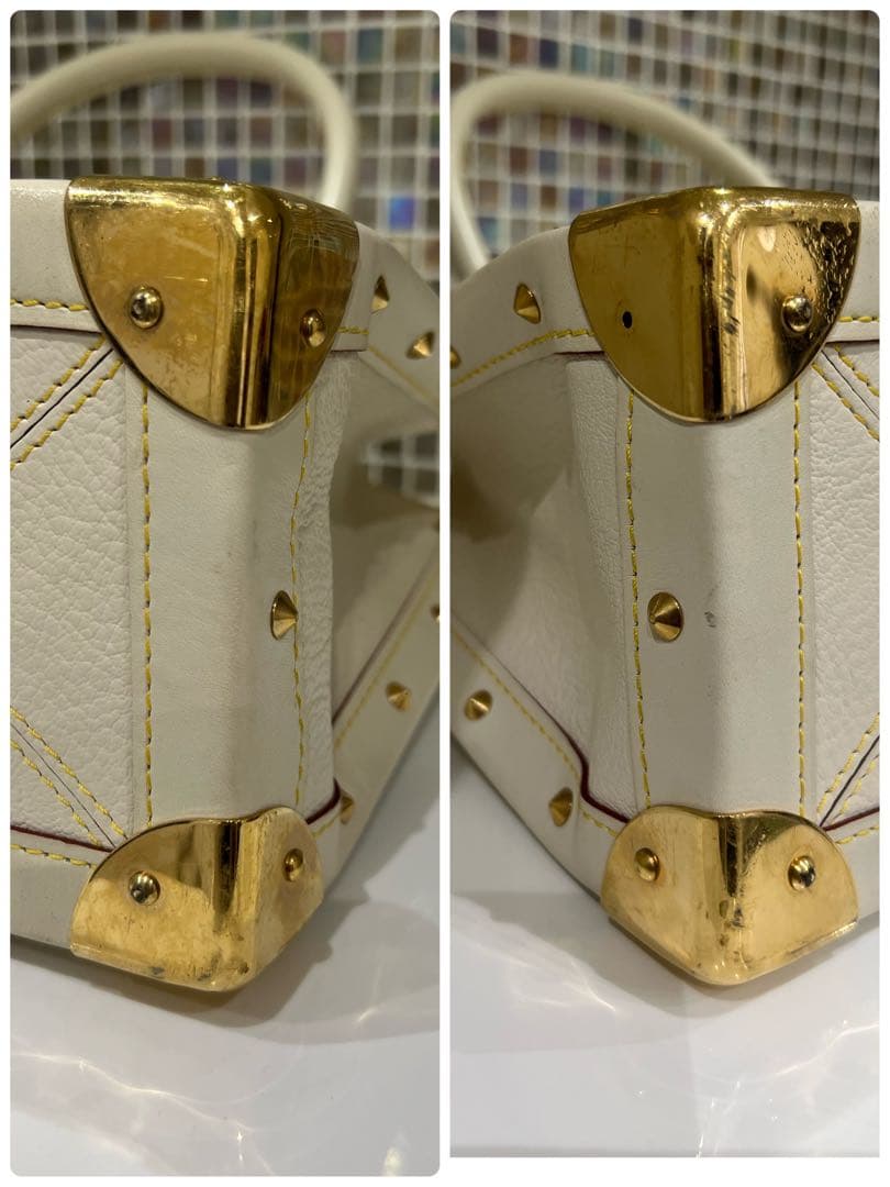 LOUIS VUITTON ルイヴィトン ハンドバッグ 白