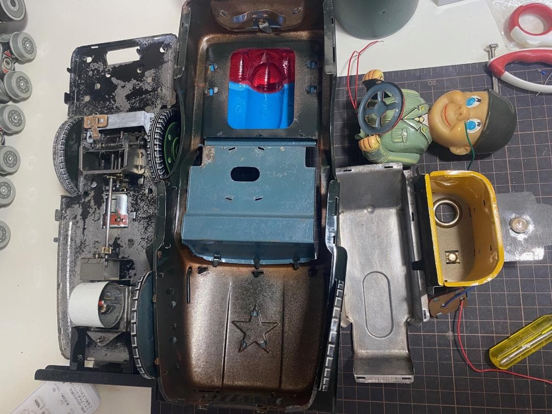 YouTube動画あり！！マスダヤ★アーミイ・ジープ（ロケット・ジープ）★