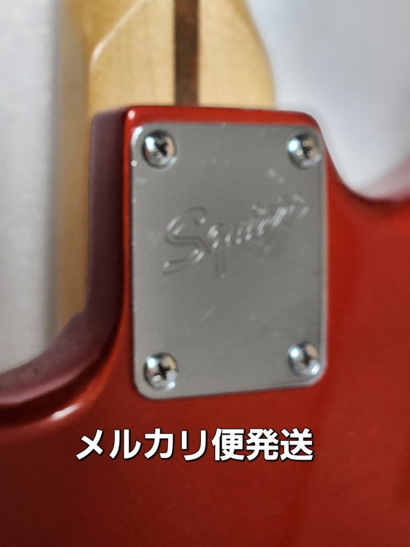 改造スクワイヤーSQUIER '51 キャンディアップルレッド