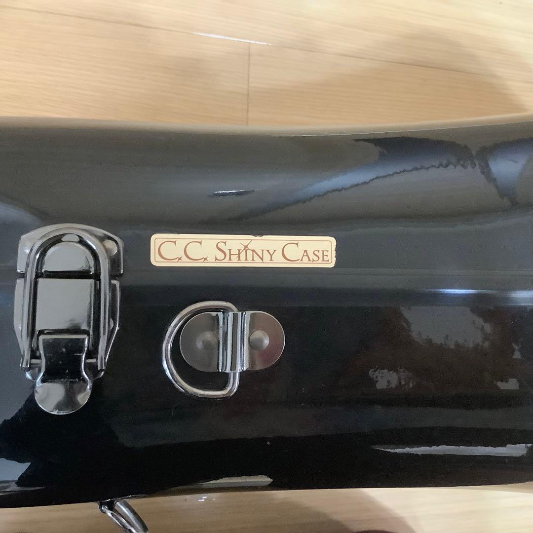 テナーサックス　シャイニーケース 黒