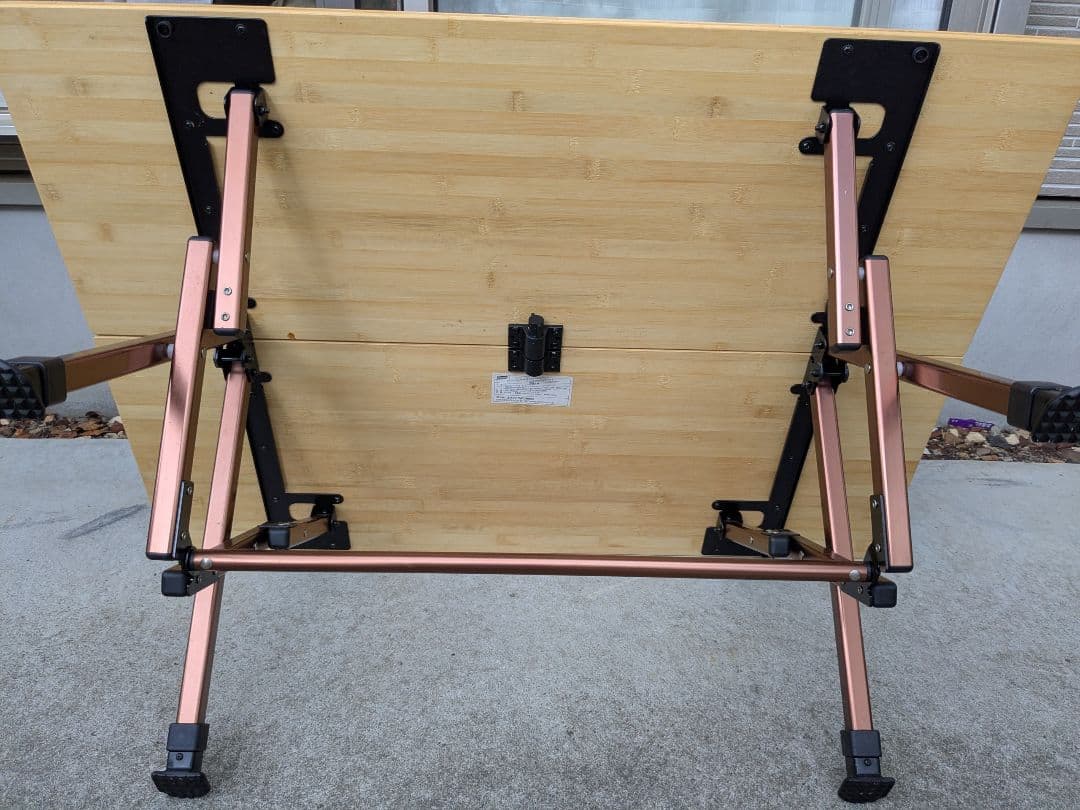 コールマン　コンフォートマスター　バンブーラウンジテーブル/100