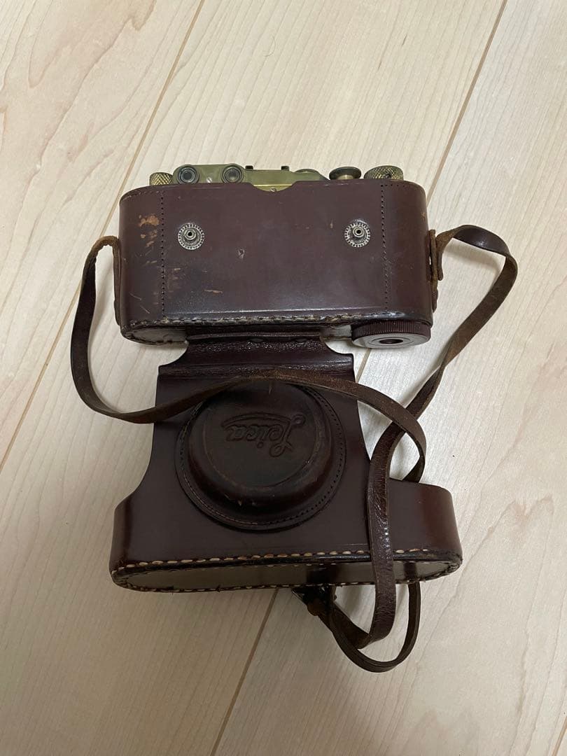 じ*た様 コピーライカ 真鍮 ロシア製？ + Elmar 50mm/F3.5 レ
