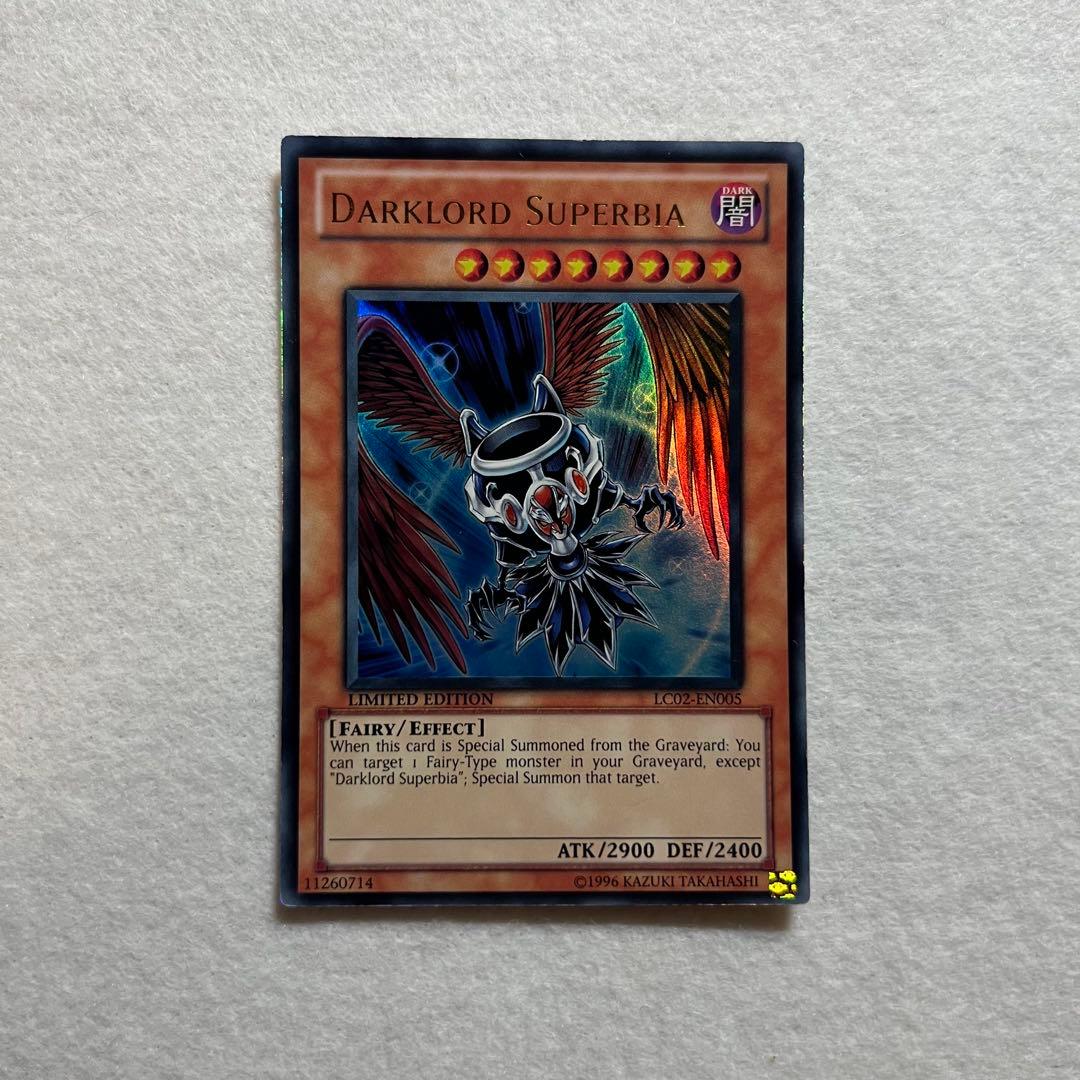 エラーカード　DARKLORD Superbia 限定版 LCO2-EN005