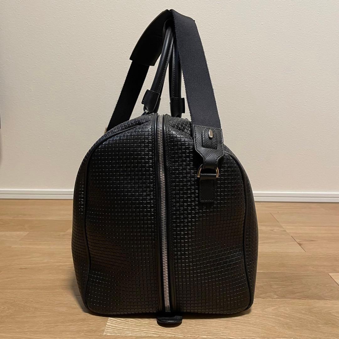 セラピアン　ボストンバッグ　STEPAN SERAPIAN ブラック