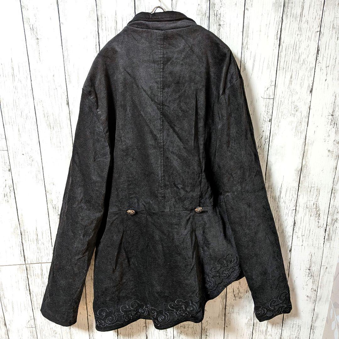 PUNK RAVE ダブルブレストジャケット 刺繍デザイン　裏地豪華　ゴスロリ