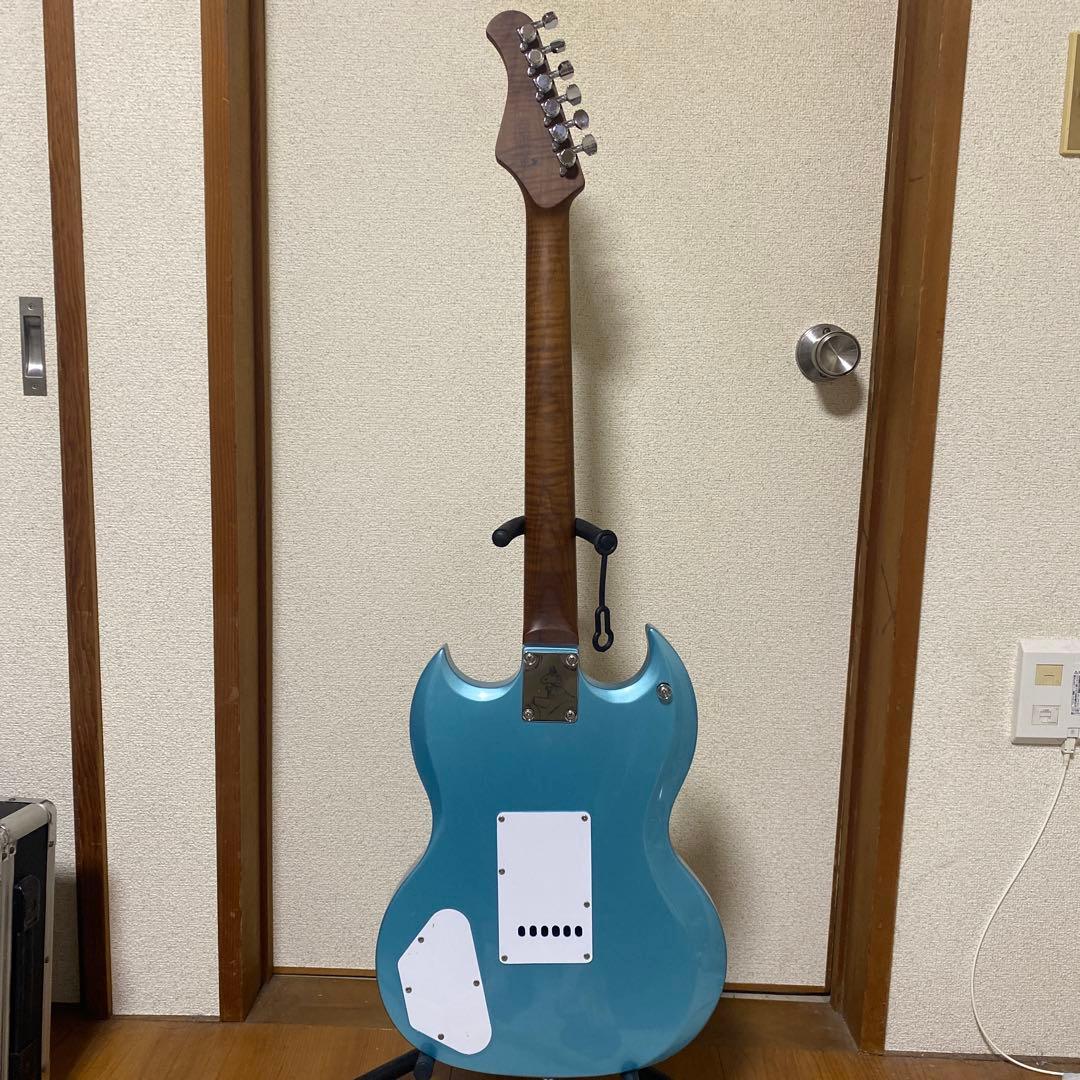 Bacchus Global Series エレキギター 水色