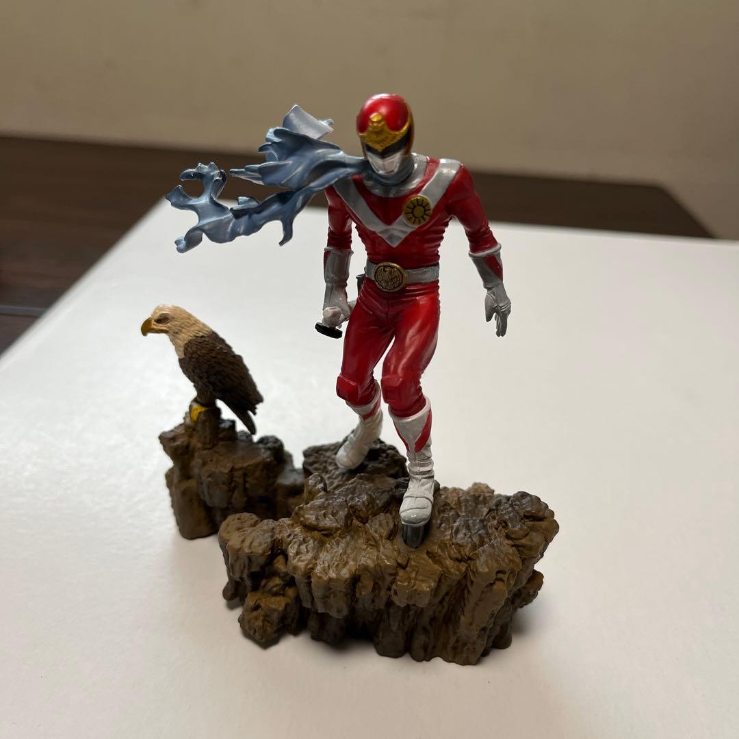 黒十字軍ポーチと戦隊ヒーロー ジオラマフィギュア セット