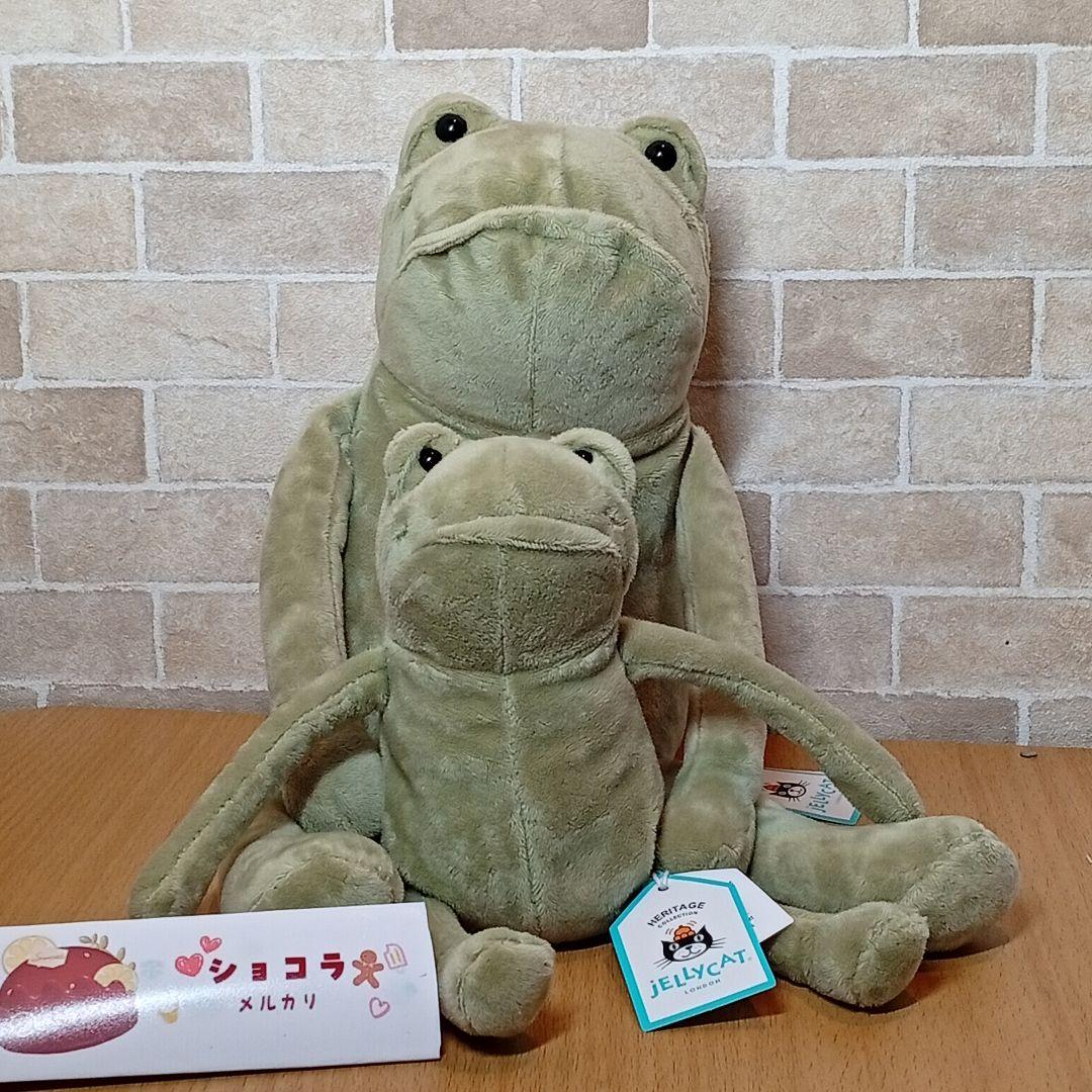  fergus frog カエル　蛙親子　ぬいぐるみ レア　二体
