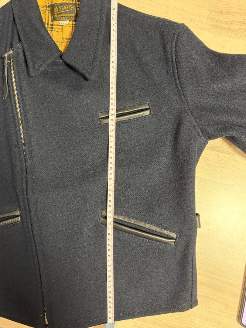 At Last & Co / アットラスト ウールジャケット（ライダース）