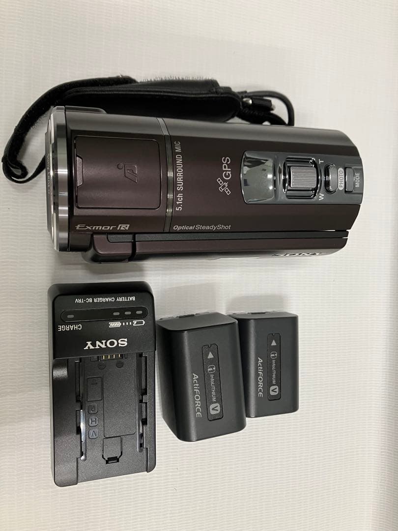 SONY HDR-CX590 デジタルビデオカメラ バッテリー・充電器・収納袋付