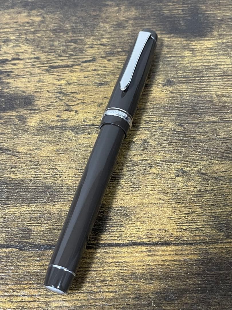 試筆のみ　山栗　カスタム　ヘリテイジ 91 字幅F 万年筆　パイロット