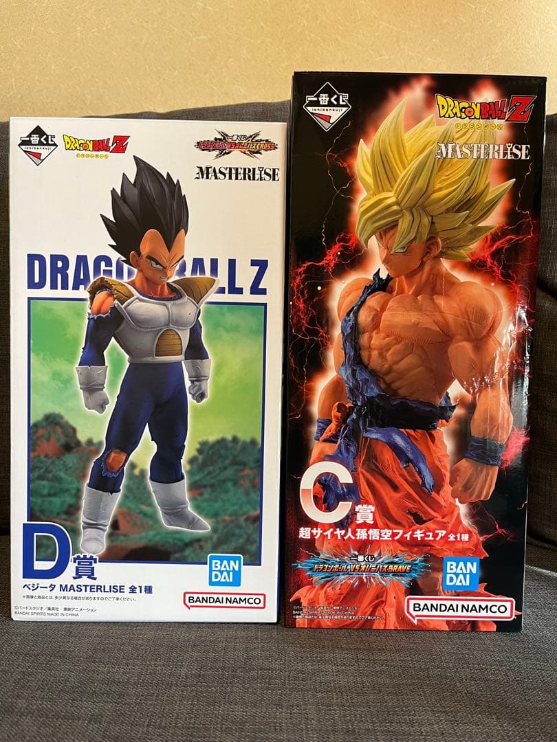 一番くじ　ドラゴンボール　VSオムニバス　C賞　孫悟空　D賞　ベジータ