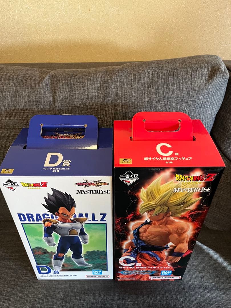 一番くじ　ドラゴンボール　VSオムニバス　C賞　孫悟空　D賞　ベジータ