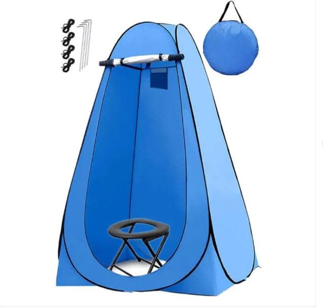 #999 トイレテントブルー ★