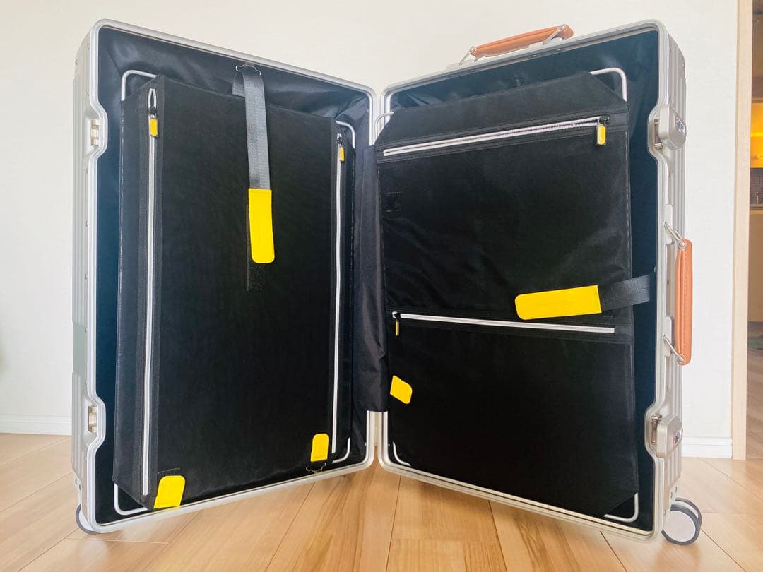 innovator アルミスーツケース 70L ／STERLING SILVER